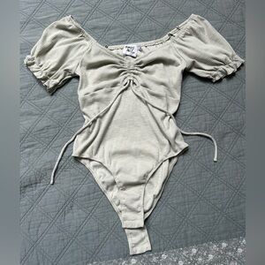 Princess Polly Light Green Bodysuit